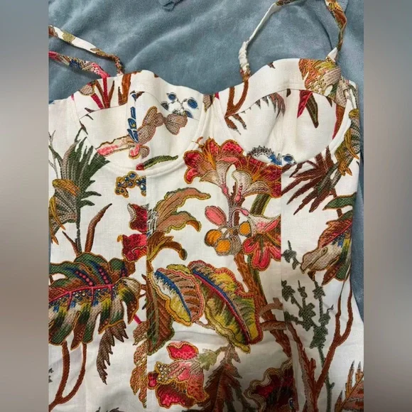 Cara Cara Claudine floral mini dress fauna